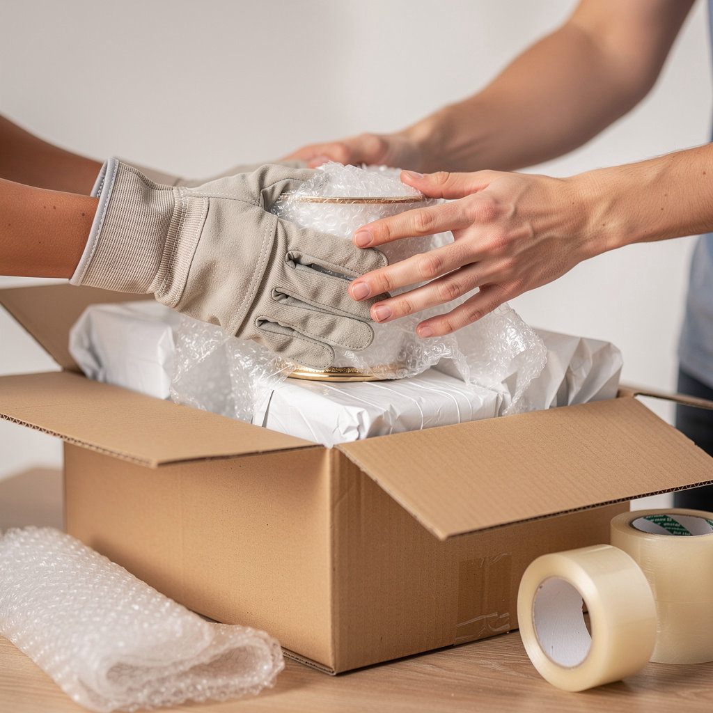 Bushnell Moving team demonstrating core values of care and professionalism for a reliable moving service